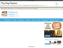Tablet Screenshot of dollhousesupplies.com